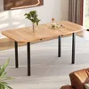Klassischer ausziehbarer Esstisch 120cm,Teleskoplänge bis Produktbild-Vorschau 8