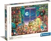 Viaggio alla Luna - Puzzle Clementoni 500 pezzi Alta Anteprima dell’immagine prodotto 1