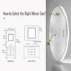 LED koupelnové zrcadlo Vrygle 80×80 cm s Bluetooth Náhled obrázku produktu 15