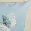Good Morning Wendebettwäsche Papillon" blau 1x 135x200 cm + Produktbild-Vorschau 4