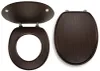 Sedile WC in legno ferroso WC/WENGE Anteprima dell’immagine prodotto 3