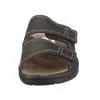 Jomos Herren Echtleder Pantolette 'Tornado' schwarz, Produktbild-Vorschau 20