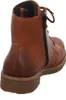 A single brown leather boot is shown from a rear, slightly angled view against a white background. Produktbild-Vorschau