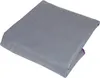 A folded gray tarp is shown against a white background. Produktbild-Vorschau