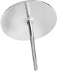 10 x Ohrstecker Rohling mit Platte Edelstahl 4-12mm Größe - Produktbild-Vorschau 2
