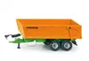Siku Tandemachs-Anhänger "Control" orange; 6780 Produktbild-Vorschau 1