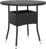5-tlg. Garten-Bistro-Set Poly Rattan Schwarz Produktbild-Vorschau 6