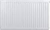 A white radiator against a white background. Produktbild-Vorschau
