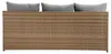 home24 Loungeset - 3-teilig - Polyrattan / Webstoff - Braun Produktbild-Vorschau 8