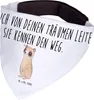 Mr. & Mrs. Panda Hunde Halstuch Plumplori Glücklich - Weiß Produktbild-Vorschau 3