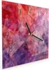 Wanduhr aus Glas mit Motiv Abstrakte Kunstform- 30 x 30 cm Produktbild-Vorschau 2