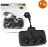 BLOW PS-310 Prolunga tripla 0,1 m Nero Anteprima dell’immagine prodotto 2