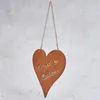 Schild Herzlich Willkommen Herz 18x20cm Garten-Deko Produktbild-Vorschau 6