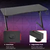 HOMCOM Gaming-Tisch, 120 x 65 x 74,5 cm, ergonomischer Produktbild-Vorschau 5