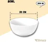 Bol Wilmax, diamètre 20 cm, capacité 1850 ml, blanc, en Voir les images du produit 2
