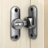 Schiebetürschloss 90/180°, grau, 80 mm Länge, 25 mm Breite, Produktbild-Vorschau 1