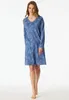 Schiesser Damen Sleepshirt 1/1 Arm, 95cm Gr. 42  nachtblau Produktbild-Vorschau 12
