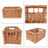 Creative Home Cesto Portaoggetti in Vimini | Naturale con Anteprima dell’immagine prodotto 4