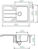 Schock Einbauspüle Formhaus D-100S A Onyx - Auflagespüle Produktbild-Vorschau 10