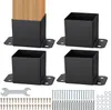 VEVOR sada 4 šroubovacích pouzder 214 x 146 x 140 mm Náhled obrázku produktu 1