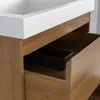 LOMAZOO MONACO 60 cm, ciepły dąb, biała umywalka Podgląd zdjęcia produktu 8