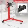 Stojan na motor COSTWAY 340 kg, zvedák motoru otočný o 360° Náhled obrázku produktu 3
