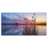 DEQORI Hybrid Leinwand Bild 60x30 cm 'Abendstille am See' Produktbild-Vorschau 2