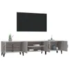 vidaXL TV-Schrank Grau Sonoma 180x31,5x40 cm Holzwerkstoff Produktbild-Vorschau 13