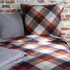Fleuresse Aspen Biber Bettwäsche 155x220 Karo Streifen Produktbild-Vorschau 5