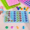 Silicone Gummibärchen Formen Set - 4 Förmchen + 2 Pipetten Produktbild-Vorschau 4