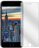 A smartphone screen protector is shown next to a smartphone displaying a cityscape. Náhľad obrázku produktu