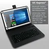 Bluetooth Wireless Tastatur Tasche Tablet Keyboard Hülle Produktbild-Vorschau 3