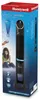 The image shows the retail packaging of a Honeywell QuietSet Ventilator. The box features an image of the fan, a woman using it, and various icons illustrating its features. Podgląd zdjęcia produktu