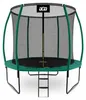 Aga SPORT EXCLUSIVE Trampolino 250 cm Verde scuro + rete di Anteprima dell’immagine prodotto 1
