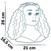 Smoby My Beauty Frisierkopf Afro Podgląd zdjęcia produktu 4