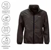 PRO-X elements Herren-Regenjacke PACKable - Anthrazit Produktbild-Vorschau 3