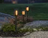 Zestaw 3 lamp ogrodowych Led solarnych FLAME MINI Podgląd zdjęcia produktu 6