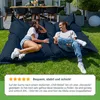 Green Bean® Sitzsack "Square" XXL 140x180cm mit 380 Liter Produktbild-Vorschau 3