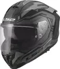 LS2 FF817 CHALLENGER II DRAVIX Integralhelm M in grau Produktbild-Vorschau 1
