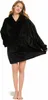 Deckenpullover Pullover Decke Kuscheldecke Oversize Uni Produktbild-Vorschau 5