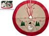Christbaumdecke Schneemann Weihnachtsbaumdecke 90cm Produktbild-Vorschau 3