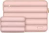Two pink laptop sleeves of different sizes are shown side-by-side against a white background. Náhľad obrázku produktu