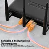 CAT 6 Patchkabel RJ45 Rohkabel LAN Kabel Ethernet Produktbild-Vorschau 3