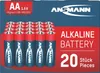 Ansmann 5015548, alkalická, 14,5 mm, 14,5 mm, 50,5 mm, AA Náhľad obrázku produktu 1