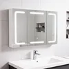 GIHAUVIA Spiegelschrank Bad LED mit 3-Farben-Beleuchtung Produktbild-Vorschau 1