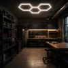 MasterLED Hexagon LED Deckenleuchte 128W 252x97cm Kaltweiß Produktbild-Vorschau 8