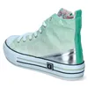 CafèNoir Sneaker Alta Donna Verde Tessile Taglia: 40 Anteprima dell’immagine prodotto 3