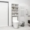 vidaXL Armoire pour machine à laver blanc brillant Voir les images du produit 2