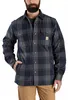 Carhartt Heavyweight Flannel Sherpa Hemd (niebieski, S) Podgląd zdjęcia produktu 1