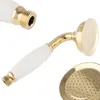 PaulGurkes Brausegarnitur Retro Handbrausen Set gold Brause Produktbild-Vorschau 3